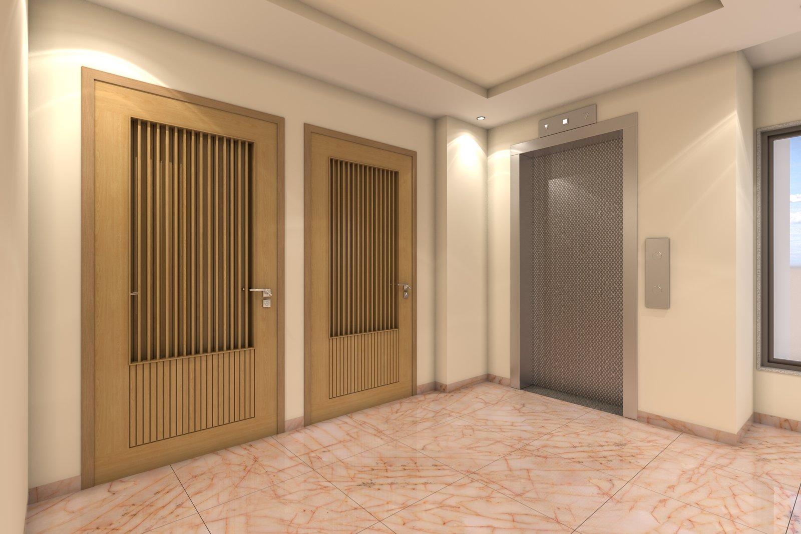 Nakshatra Heights foyer rendering