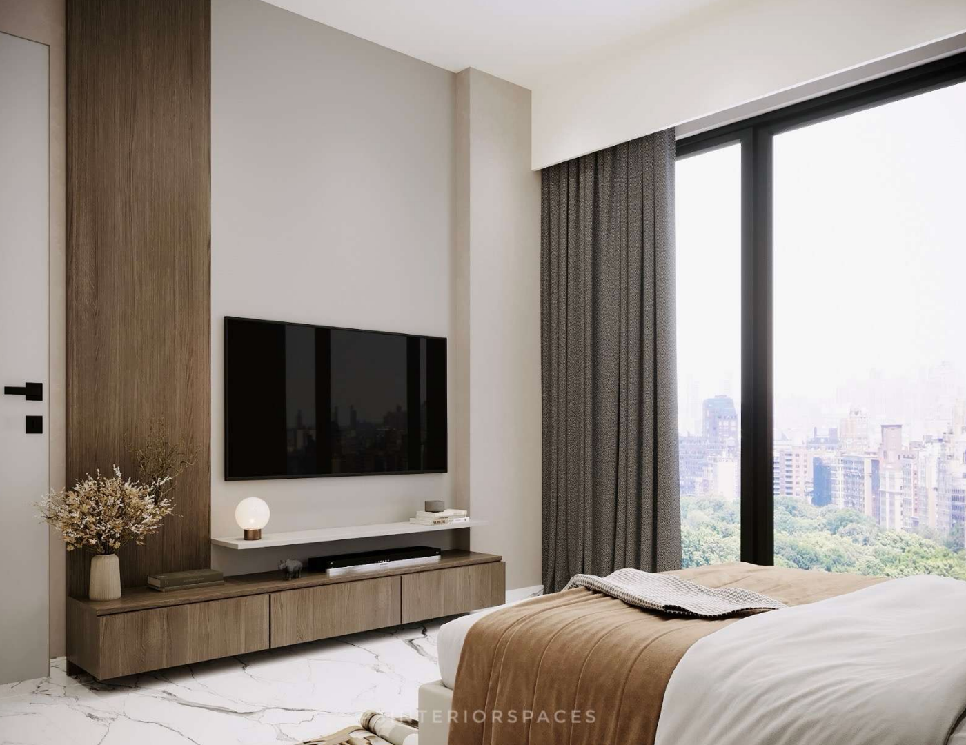 Palm Springs bedroom interior